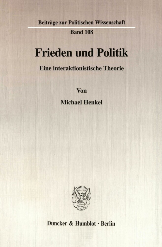 Frieden und Politik. main product photo