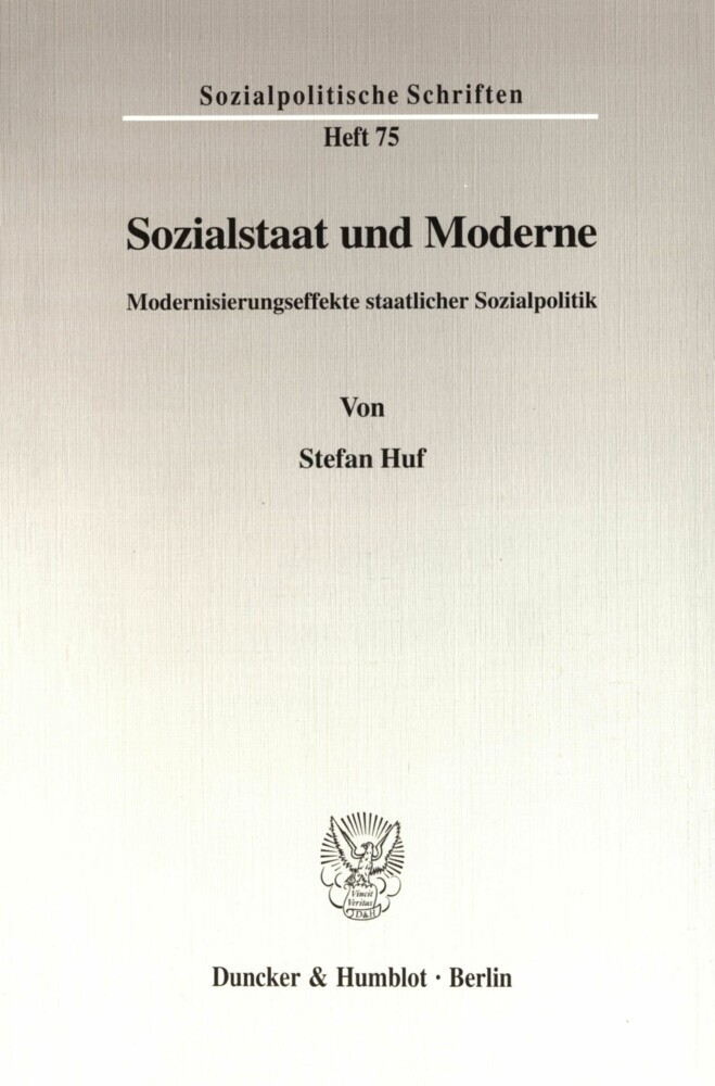 Sozialstaat und Moderne. main product photo