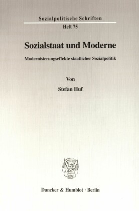 Sozialstaat und Moderne.