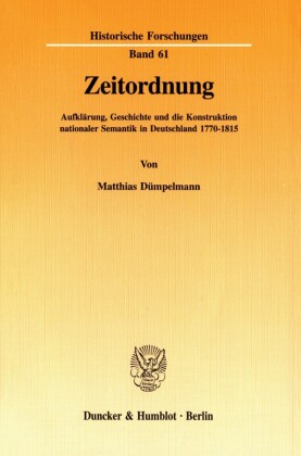 Zeitordnung.