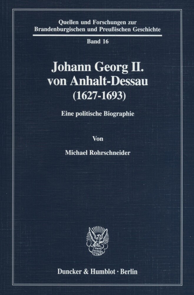 Johann Georg II. von Anhalt-Dessau (1627-1693). main product photo