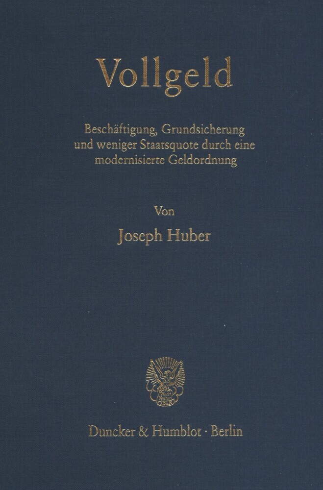 Vollgeld. main product photo