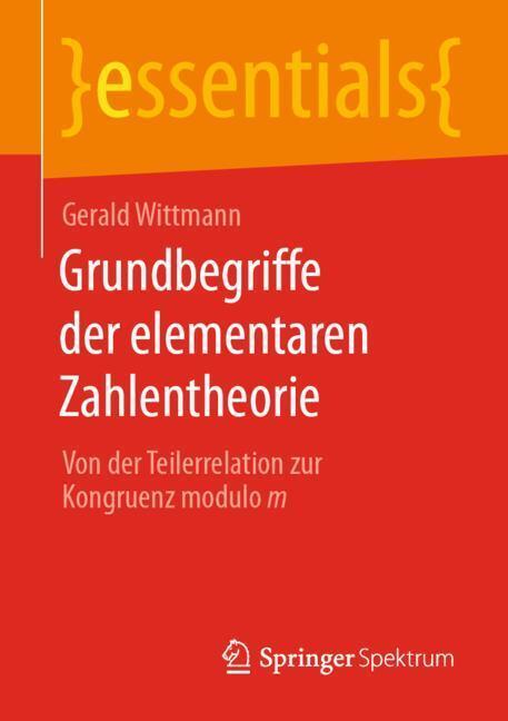 Grundbegriffe der elementaren Zahlentheorie main product photo