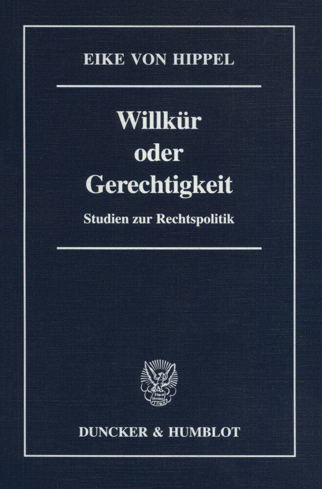 Willkür oder Gerechtigkeit. main product photo
