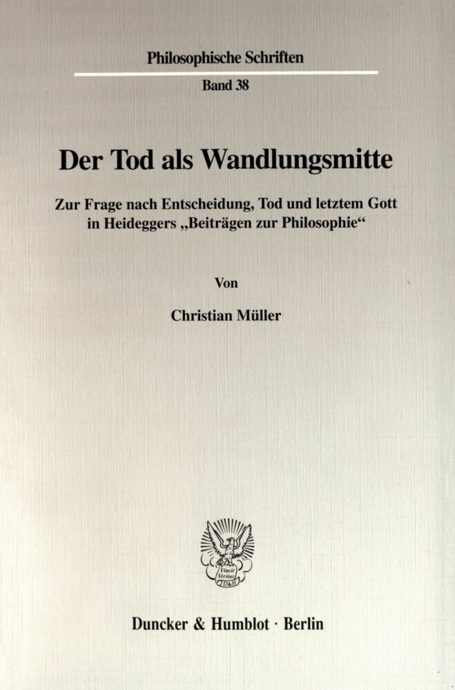 Der Tod als Wandlungsmitte. main product photo