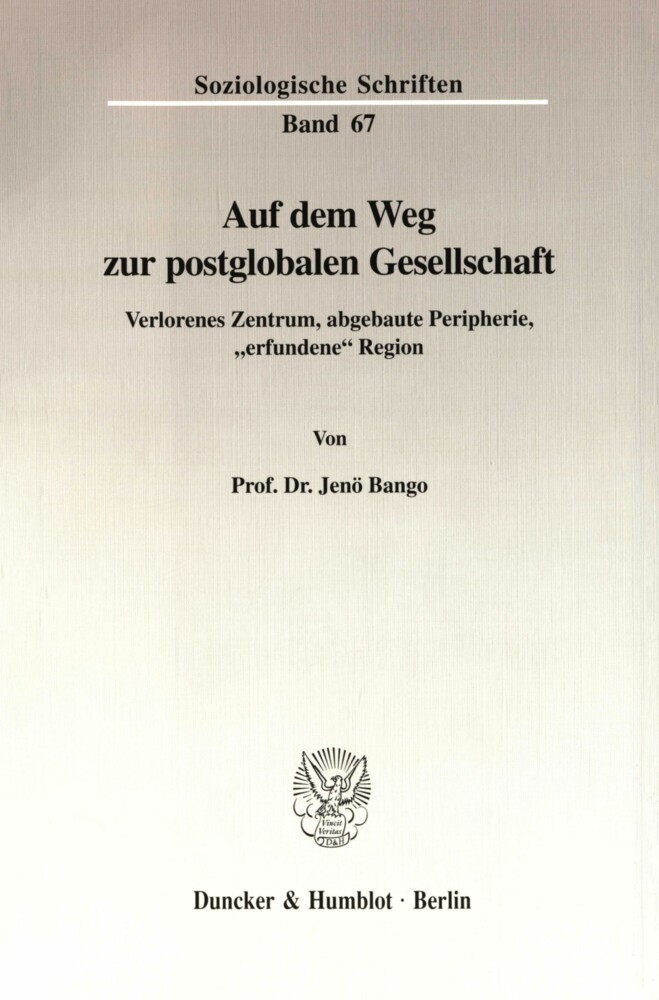Auf dem Weg zur postglobalen Gesellschaft. main product photo