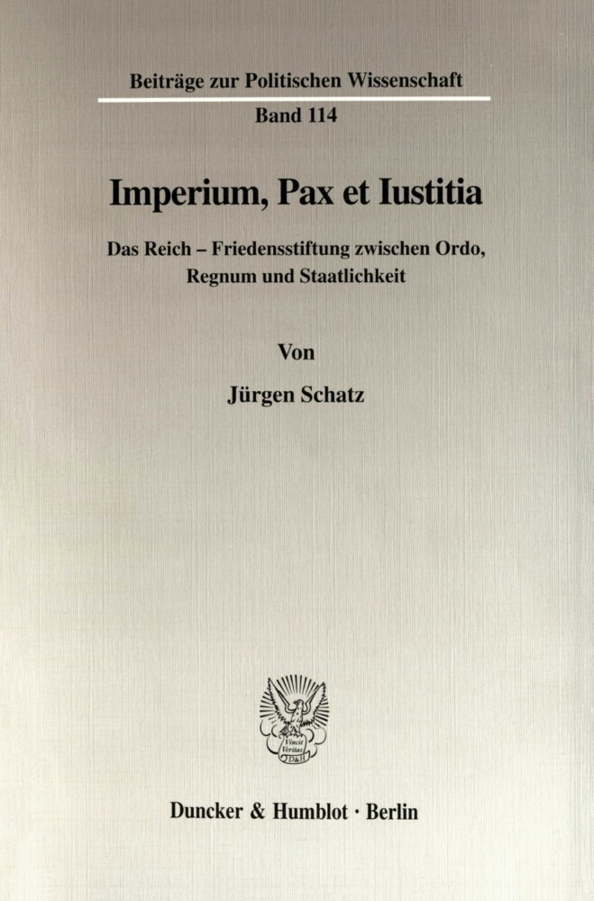 Imperium, Pax et Iustitia. main product photo