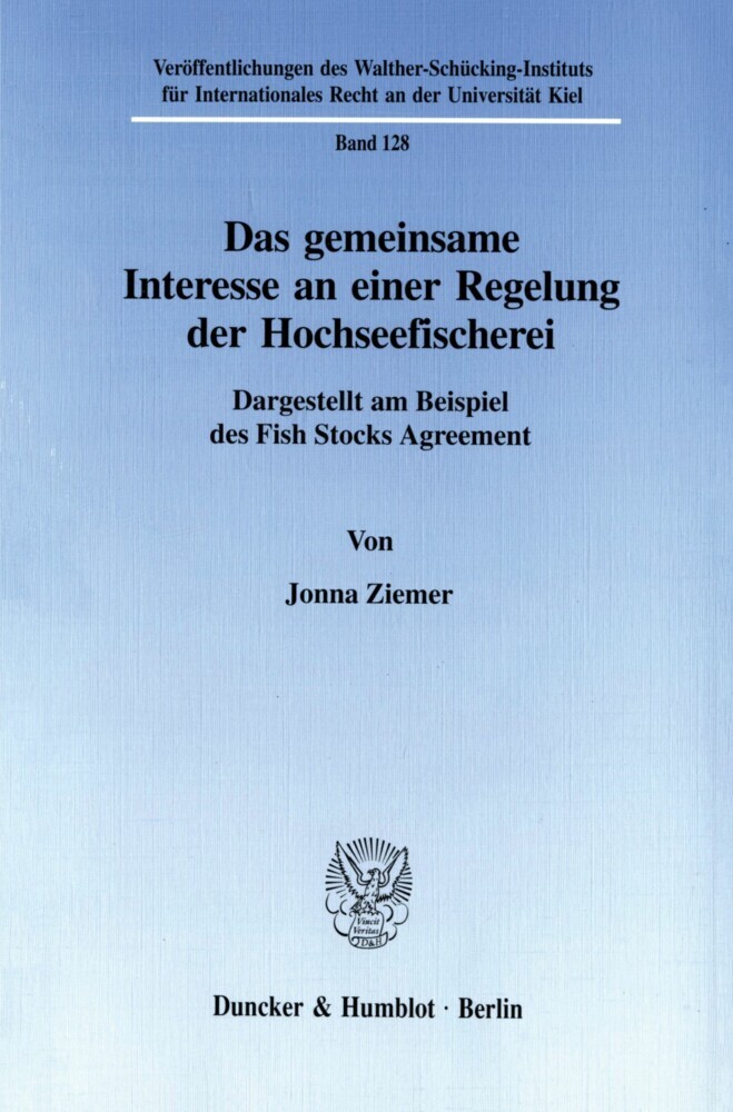 Das gemeinsame Interesse an einer Regelung der Hochseefischerei. main product photo