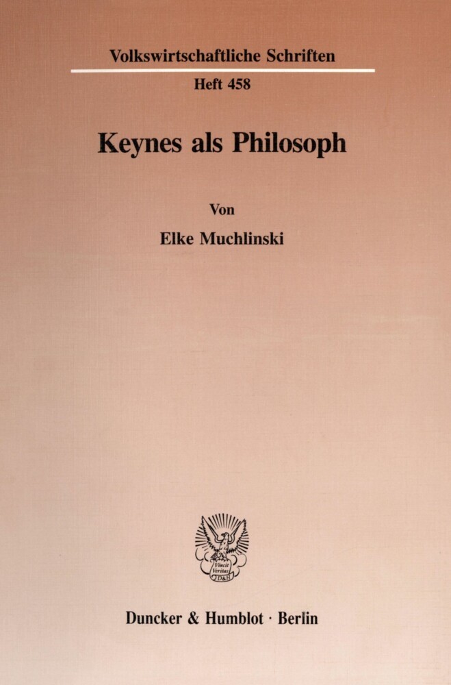 Keynes als Philosoph. main product photo