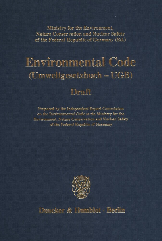 Environmental Code. main product photo