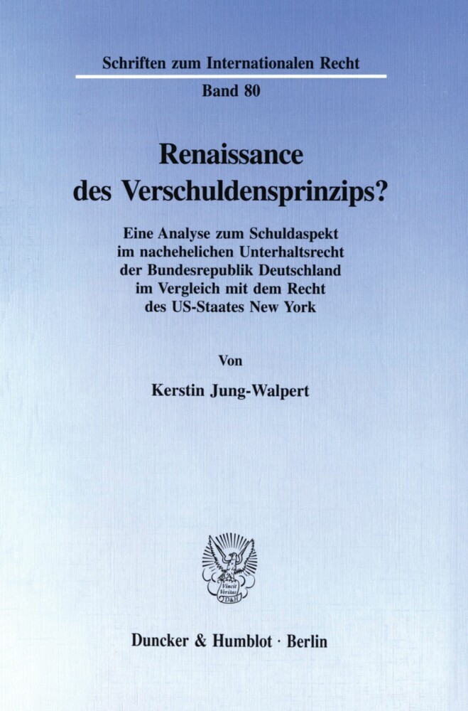 Renaissance des Verschuldensprinzips? main product photo