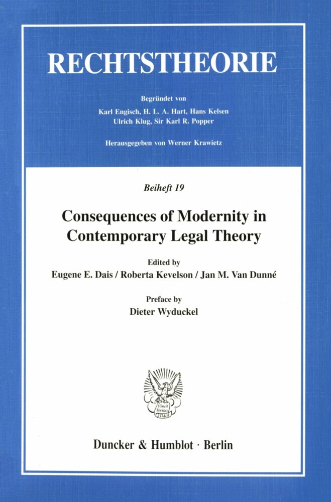 Consequences of Modernity in Contemporary Legal Theory. main product photo