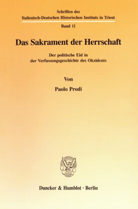 Das Sakrament der Herrschaft.