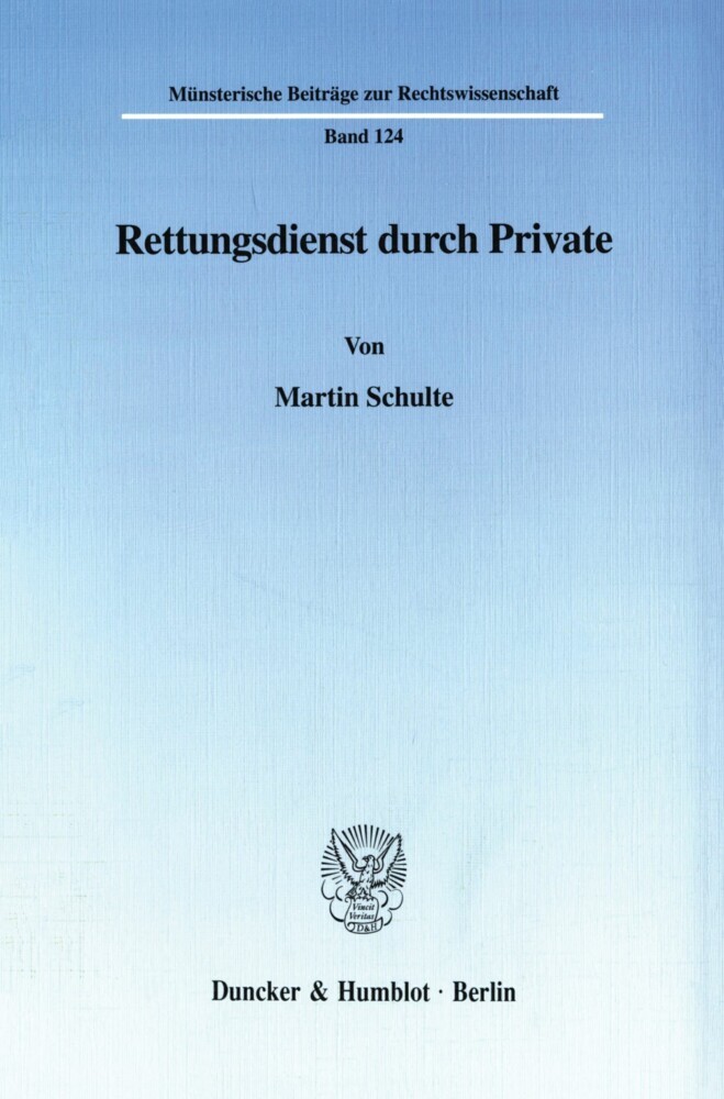 Rettungsdienst durch Private. main product photo