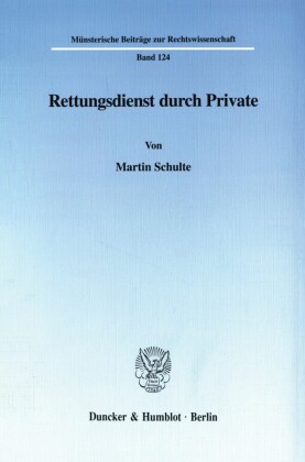 Rettungsdienst durch Private.