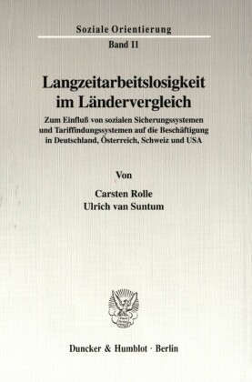 Langzeitarbeitslosigkeit im Ländervergleich.