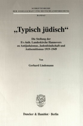 »Typisch jüdisch«.