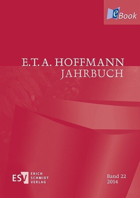E.T.A. Hoffmann-Jahrbuch 2014 main product photo