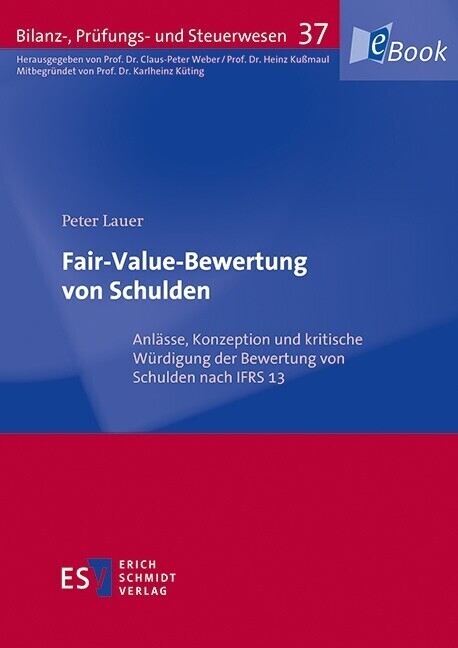 Fair-Value-Bewertung von Schulden main product photo