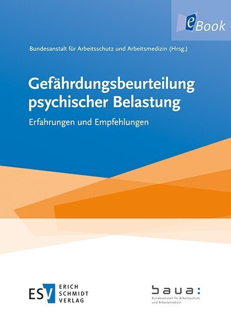 Gefährdungsbeurteilung psychischer Belastung main product photo
