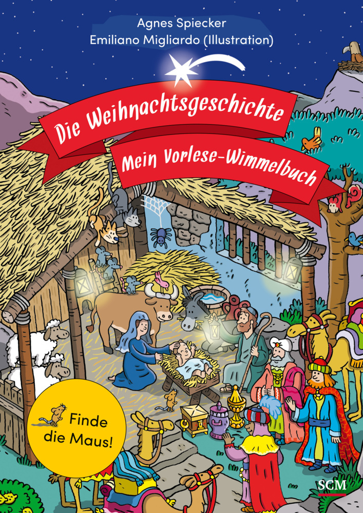 Die Weihnachtsgeschichte - Mein Vorlese-Wimmelbuch main product photo