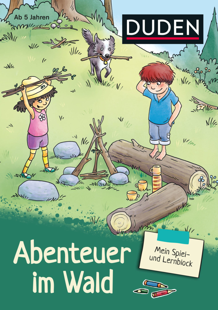 Mein Spiel- und Lernblock 1 - Abenteuer im Wald main product photo