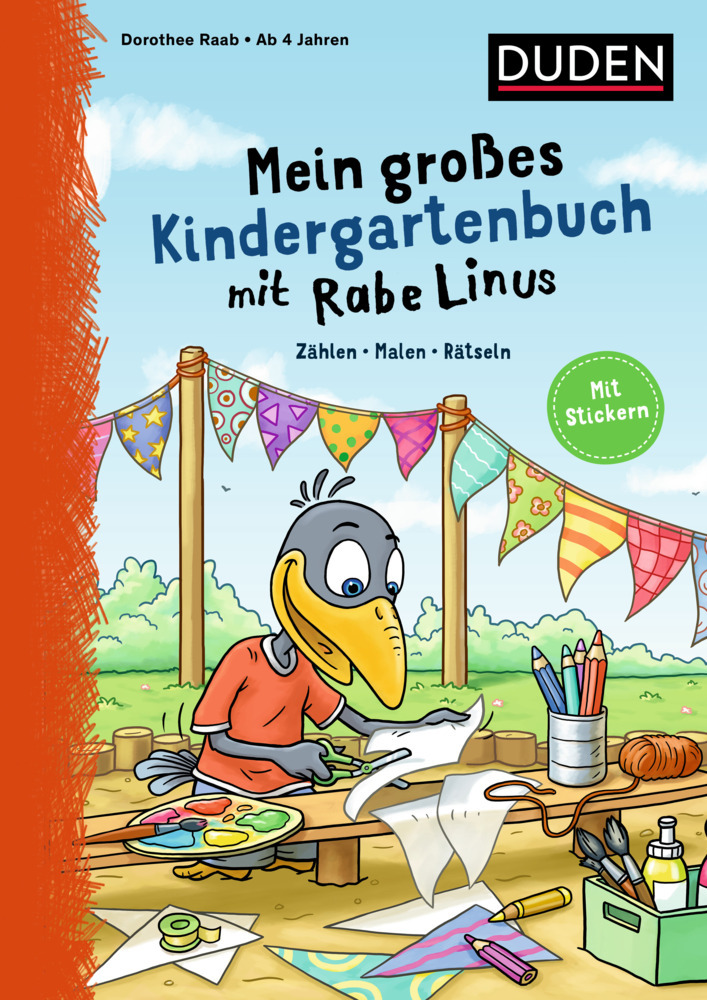 Mein großes Kindergartenbuch mit Rabe Linus main product photo
