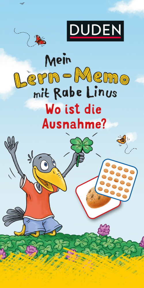 Mein Lern-Memo mit Rabe Linus - Wo ist die Ausnahme? main product photo
