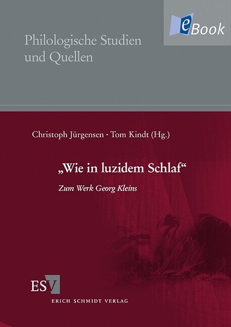 'Wie in luzidem Schlaf' main product photo