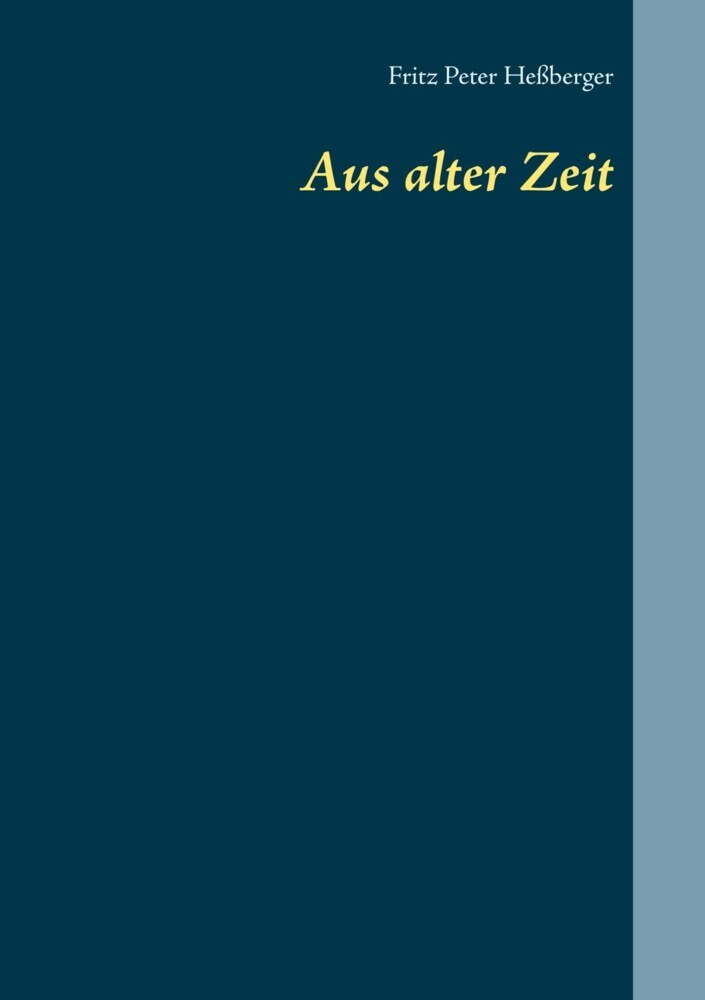 Aus alter Zeit main product photo