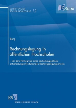 Rechnungslegung in öffentlichen Hochschulen