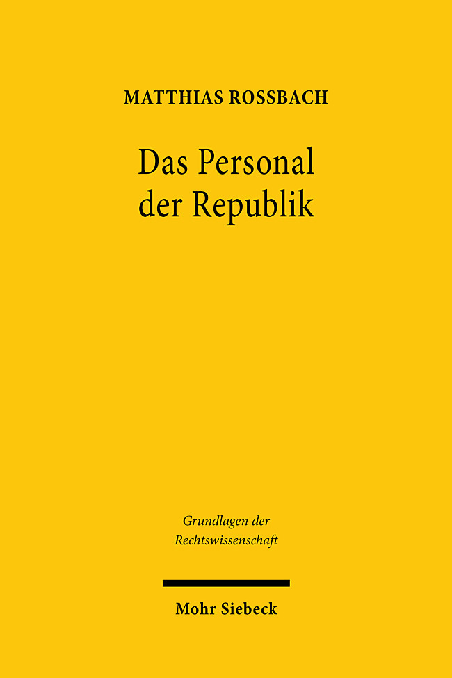 Das Personal der Republik main product photo