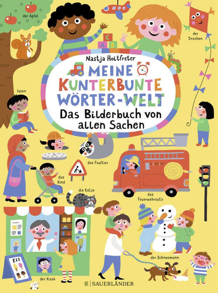 Meine kunterbunte Wörter-Welt: Das Bilderbuch von allen Sachen main product photo