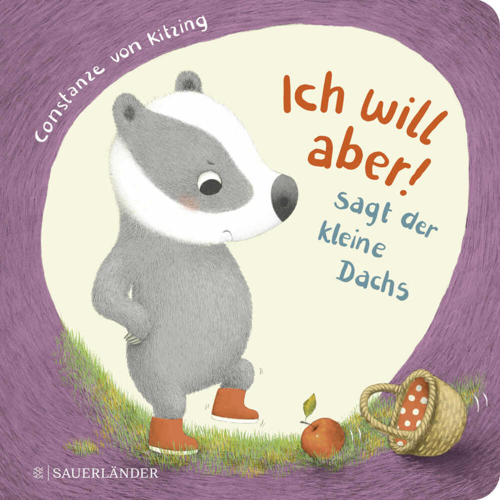 "Ich will aber!", sagt der kleine Dachs (Trotz-Buch) main product photo