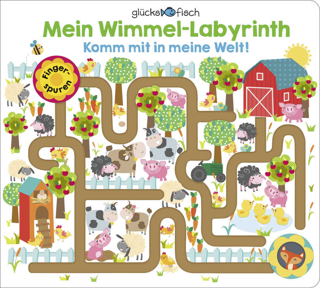 Glücksfisch: Mein Wimmel-Labyrinth: Komm mit in meine Welt! main product photo