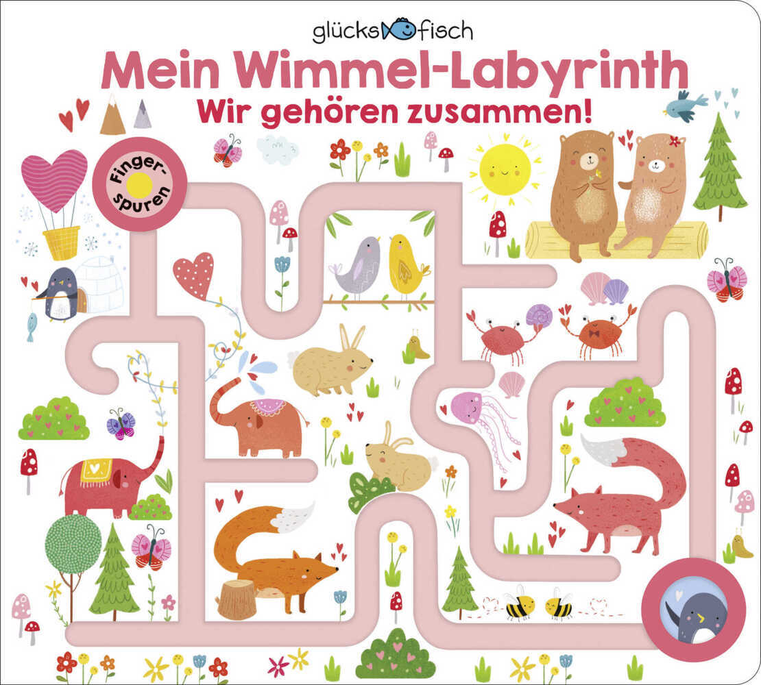 Glücksfisch: Mein Wimmel-Labyrinth: Wir gehören zusammen! main product photo