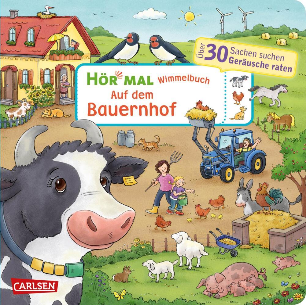 Hör mal (Soundbuch): Wimmelbuch: Auf dem Bauernhof main product photo