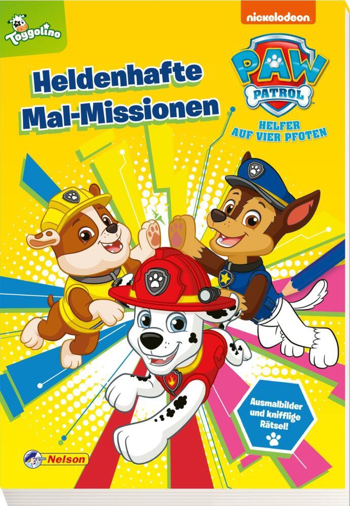 PAW Patrol Kindergartenheft: Heldenhafte Mal-Missionen main product photo
