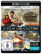 Jim Knopf & Lukas der Lokomotivführer + Jim Knopf und die Wilde 13 4K, 4 UHD-Blu-ray