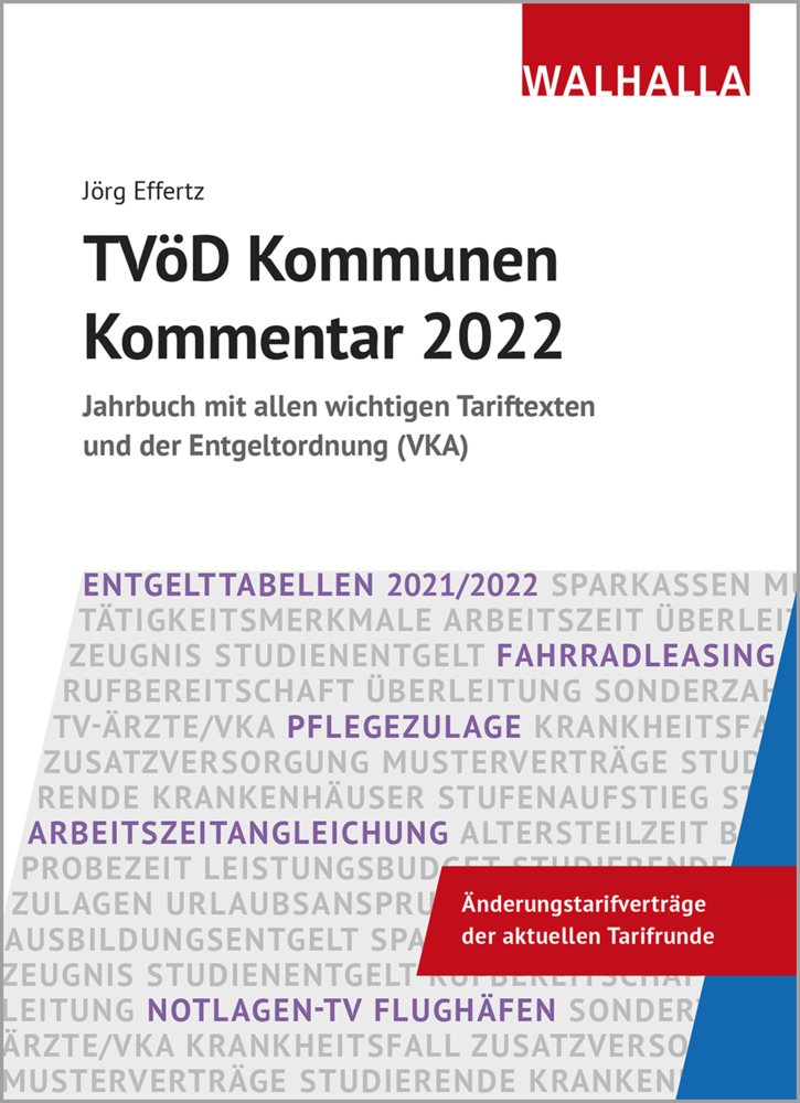 TVöD Kommunen Kommentar 2022 main product photo