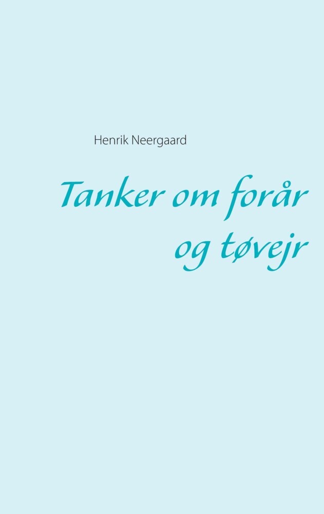 Tanker om forår og tøvejr main product photo