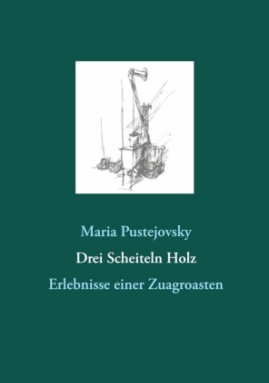 Drei Scheiteln Holz