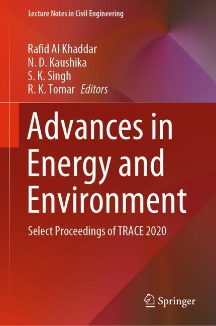 Advances in Energy and Environment main product photo