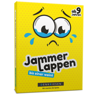 DENKRIESEN - JAMMERLAPPEN® - Das dramatisch lustige Kartenspiel - "bis einer weint"