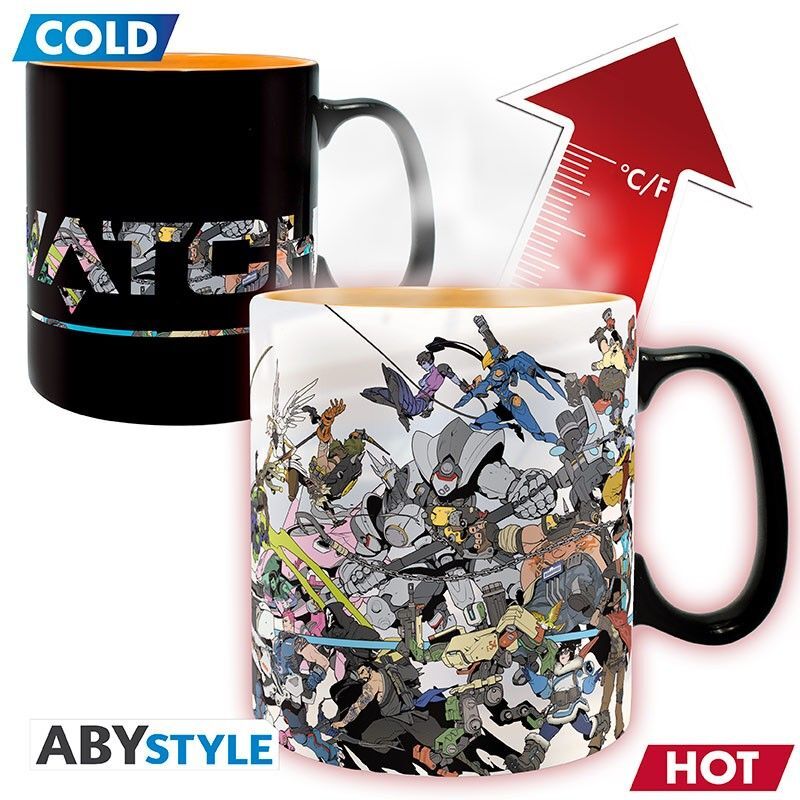 Overwatch Heroes Thermoeffekt Tasse main product photo