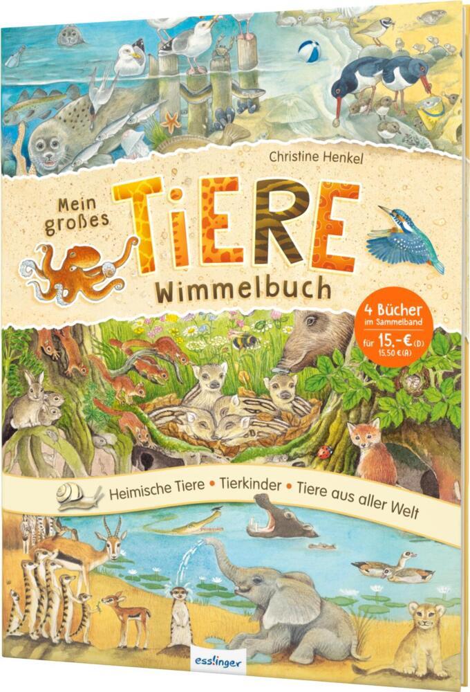 Mein großes Tiere-Wimmelbuch main product photo