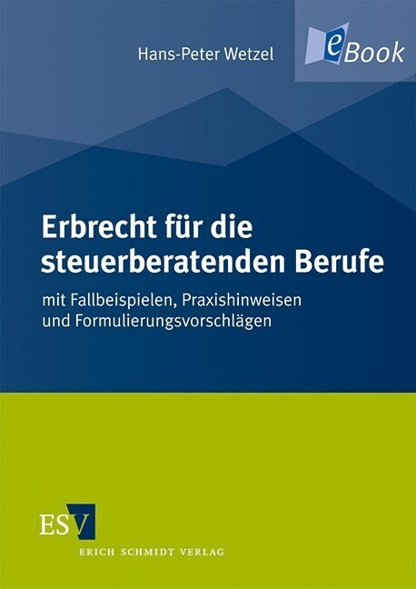 Erbrecht für die steuerberatenden Berufe main product photo