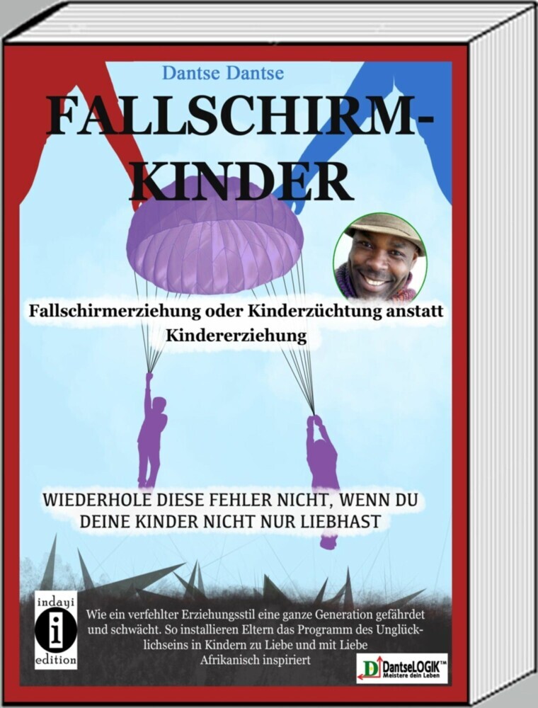 Fallschirmkinder. Fallschirmerziehung oder Kinderzüchtung anstatt Kindererziehung main product photo