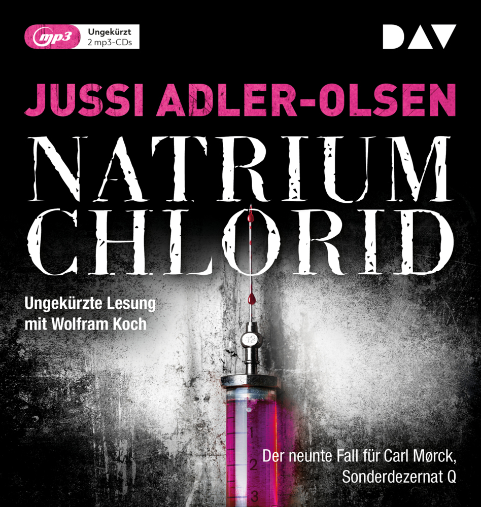 NATRIUM CHLORID. Der neunte Fall für Carl Mørck, Sonderdezernat Q, 2 Audio-CD, 2 MP3 main product photo
