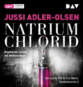 NATRIUM CHLORID. Der neunte Fall für Carl Mørck, Sonderdezernat Q, 2 Audio-CD, 2 MP3